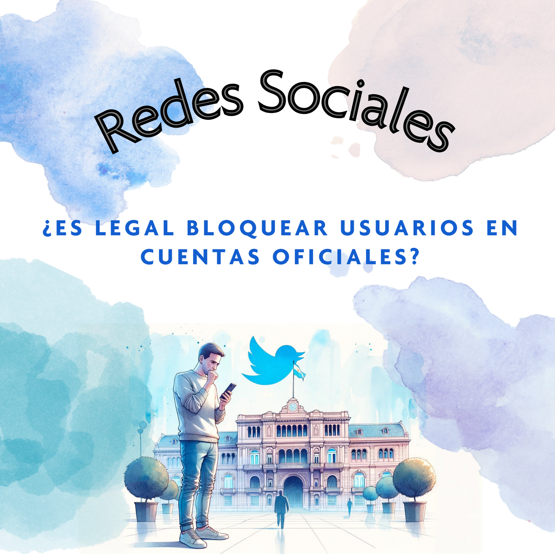¿Es legal bloquear usuarios en cuentas oficiales de redes sociales?