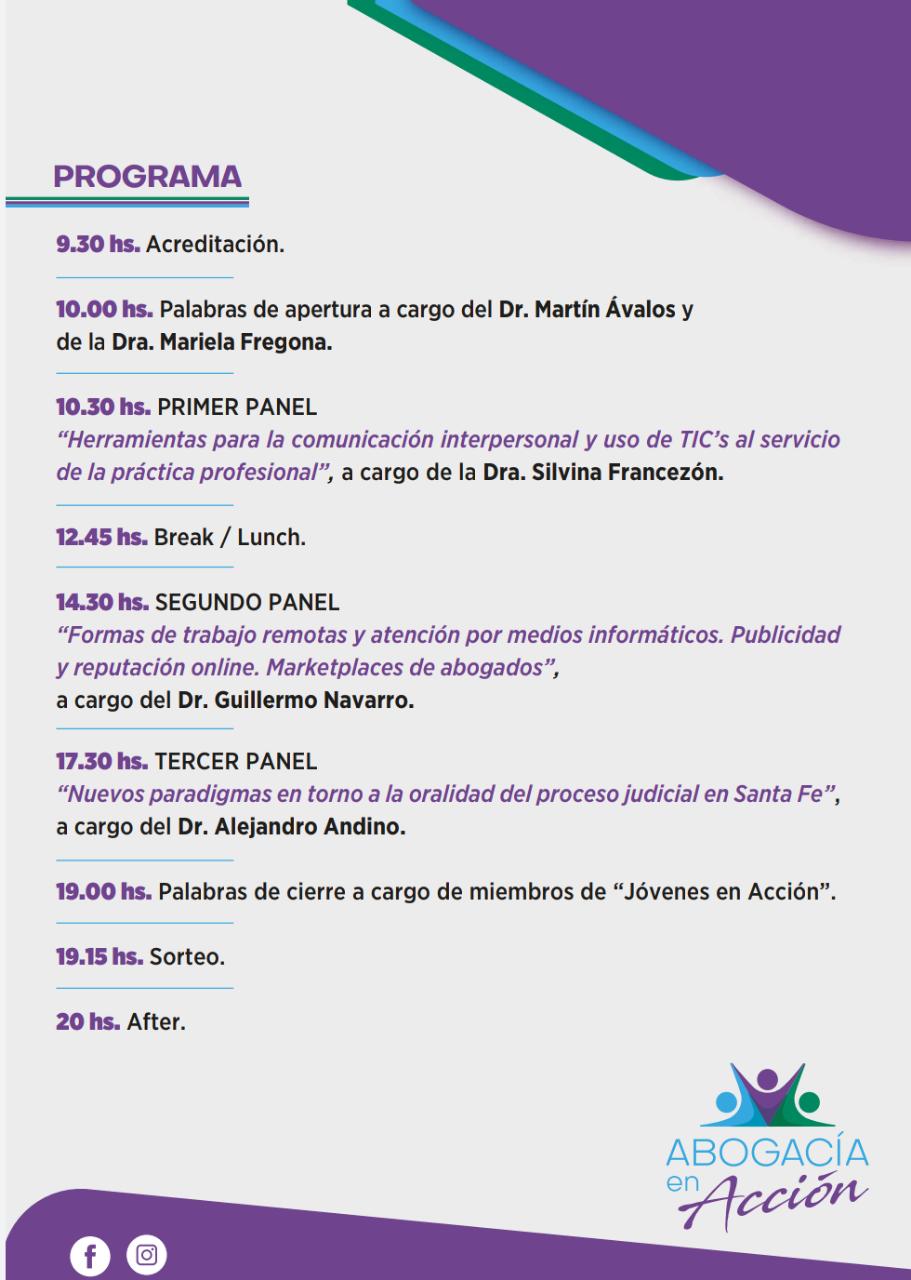Primer encuentro de jovenes profesionales de la abogacia Primer encuentro de jovenes profesionales de la abogacia