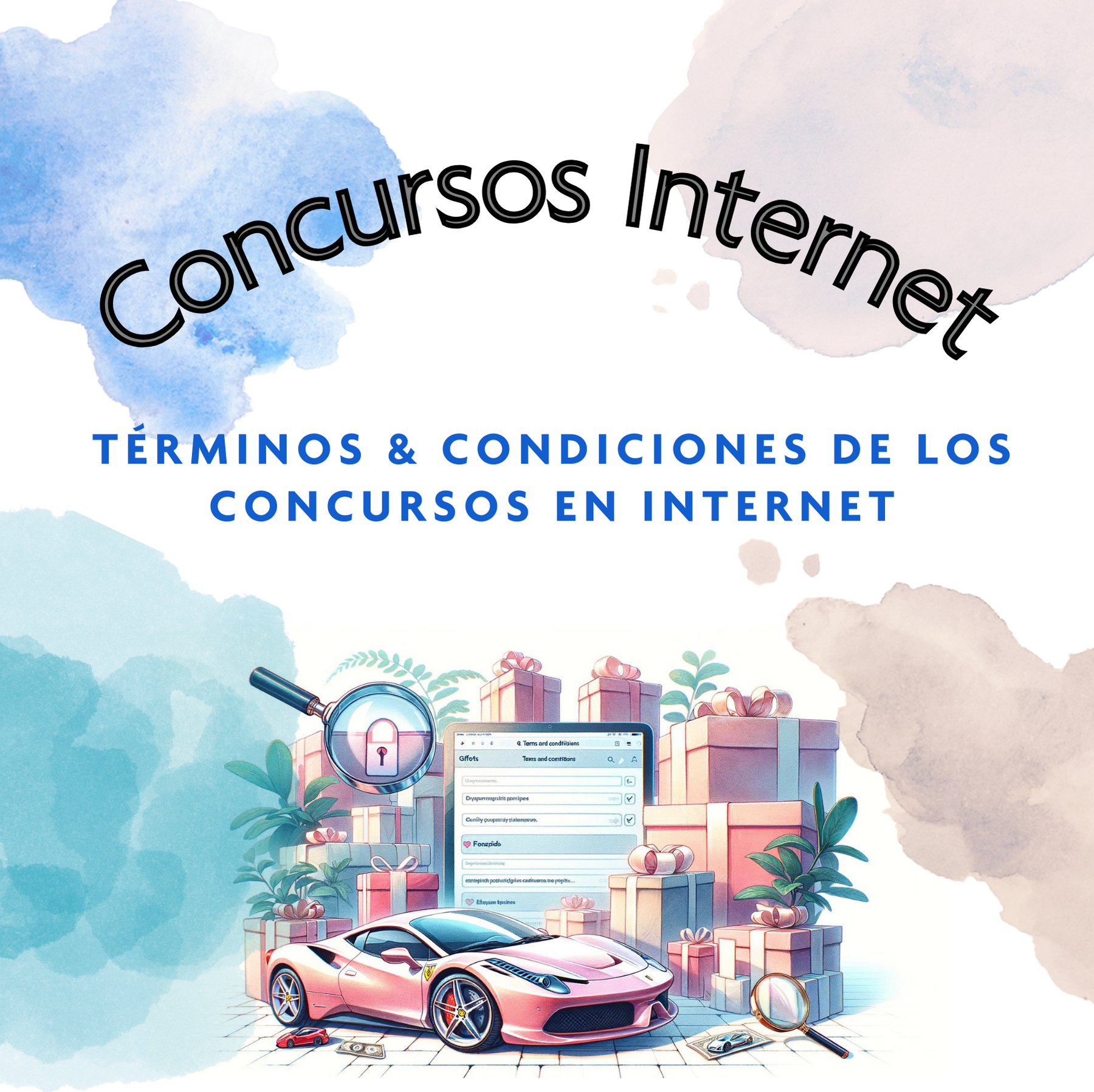 Términos y condiciones de los concursos en internet